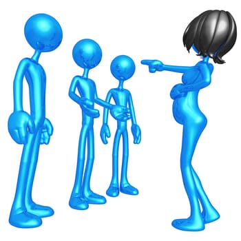 A Concept And Presentation Figure In 3D