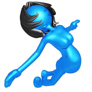 A Concept And Presentation Figure In 3D