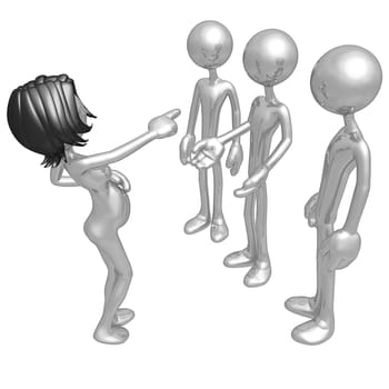 A Concept And Presentation Figure In 3D