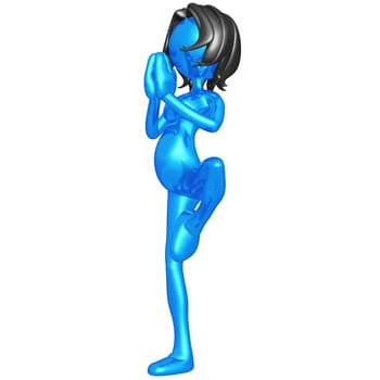 A Concept And Presentation Figure In 3D