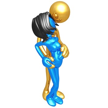 A Concept And Presentation Figure In 3D