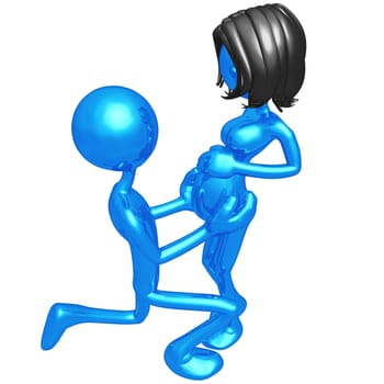 A Concept And Presentation Figure In 3D