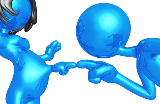 A Concept And Presentation Figure In 3D