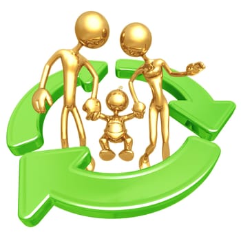 A Concept And Presentation Figure In 3D