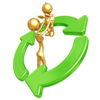 A Concept And Presentation Figure In 3D