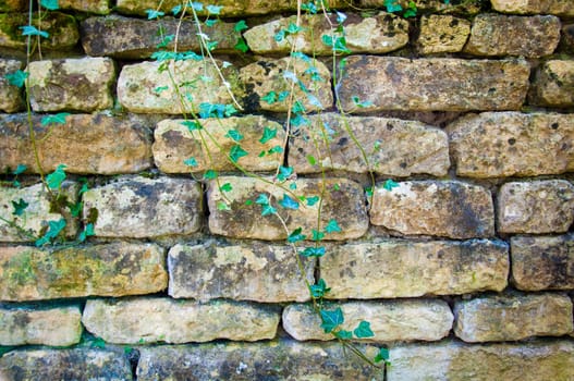 Background Texture Of English Rustic Stone Wall