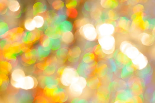 Light golden abstract Christmas background
