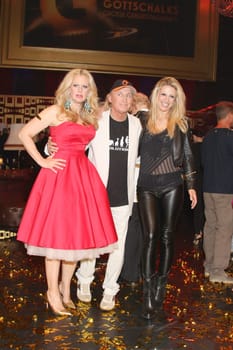 Barbara Schoeneberger,Otto Waalkes,Michelle Hunziker,birthday show by Thomas Gottschalk on RTL,Berlin,18.05.2015