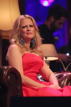 Barbara Schoeneberger,birthday show by Thomas Gottschalk on RTL,Berlin,18.05.2015