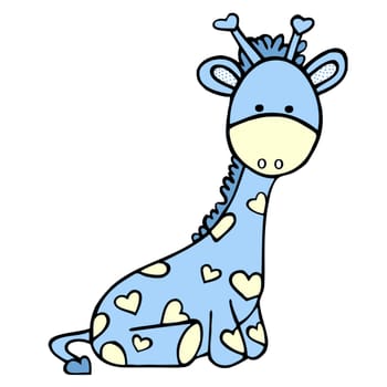 Blue Giraffe