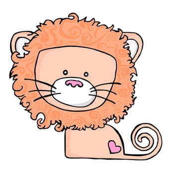 Orange Lion