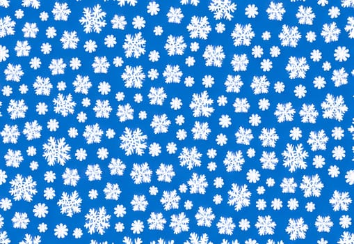 Christmas snowflake background. Christmas snowy winter design