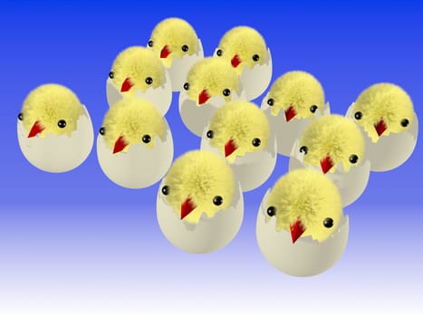 Easter egg with chicken. Please see some similar pictures from my portfolio:.