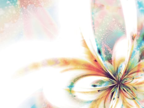 Colorful pastel background.