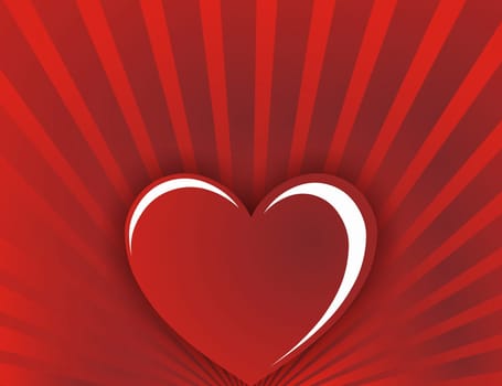 handmade paper hearts background