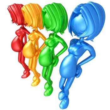 A Concept And Presentation Figure In 3D