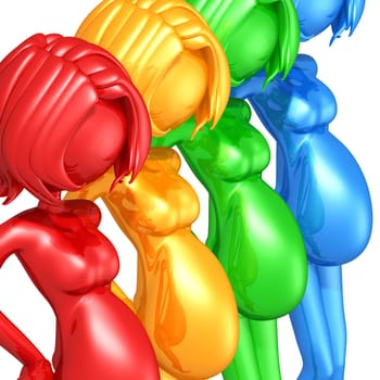 A Concept And Presentation Figure In 3D