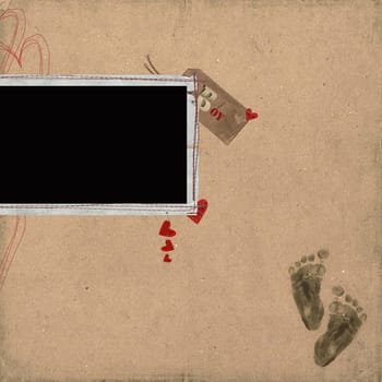 baby boy - grunge photo album