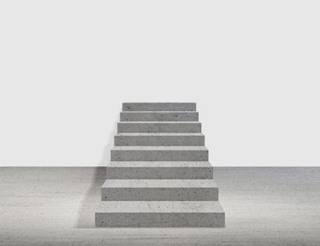 Ladder in business concept. 3d render