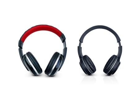 Headphones on white background. for design