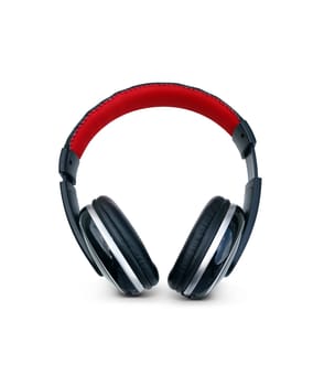 Headphones on white background. for design