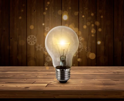 Light bulbs, new ideas with innovative technology and creativity creative idea with sparkling light bulbs