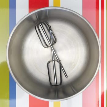 A close up shot of baking equipment