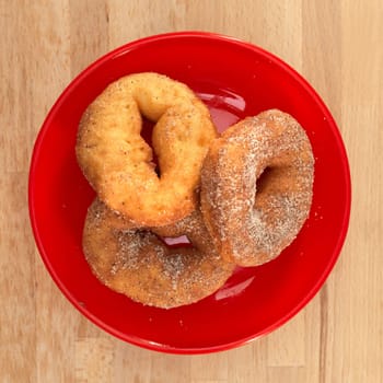 A conceptual lifestyle image of doughnuts
