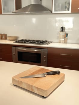An image of a modern kitchen