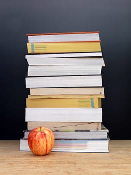 A still life conceptual image of going back to school