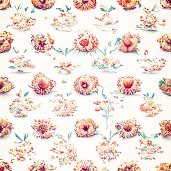 vintage floral pattern wallpaper image