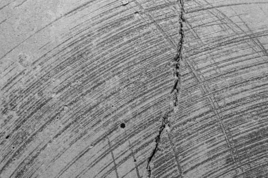 Concrete wall with cracks and scratches. abstract gray background with patterns. wall is ready for renovation works