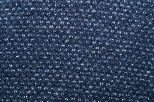 Blue fabric close up. textile background