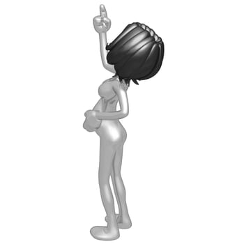 A Concept And Presentation Figure In 3D