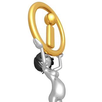 A Concept And Presentation Figure In 3D