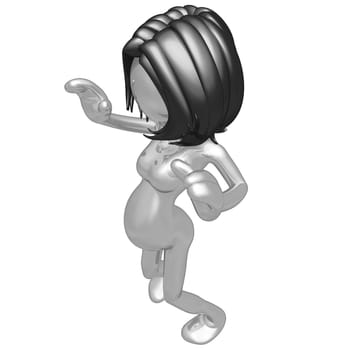 A Concept And Presentation Figure In 3D