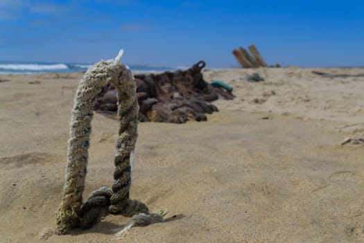 A view from Skeleton Coast National Park, Namibia