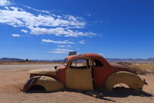 Abandoned car from Solitaire, Namibia