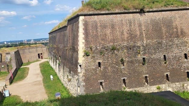 La Fortification, Fort Saint Pierre at sunset. Maastricht. The Netherlands.