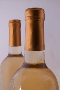 white wine bottles