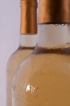 bottles of white wine