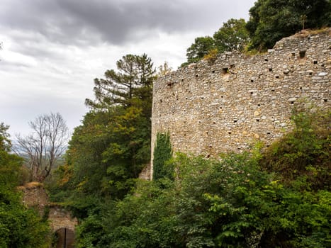Ruins of castle Landsee in Burgenland Austria