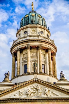 French Cathedral in Berlin, Gendarmenmarkt, May 05 2015