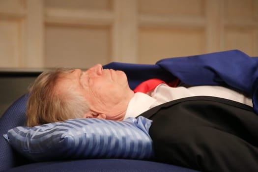 Jochen Busse (Ulrich),photo rehearsal "Der Kuschattenmann"",Komoedie Winterhuder Faehrhaus Hamburg,20.05.2015,""Der Kurschattenmann"""