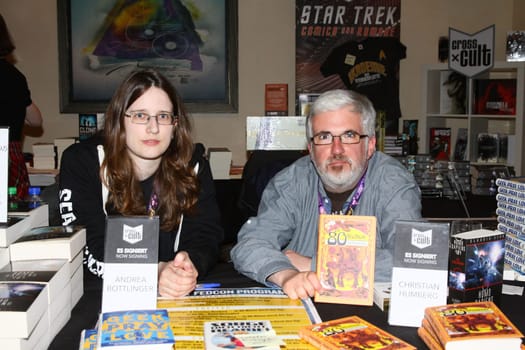 Author Andrea Bottlinger,author Christian Humberg,Fedcon 24,Duesseldorf,23.05.2015