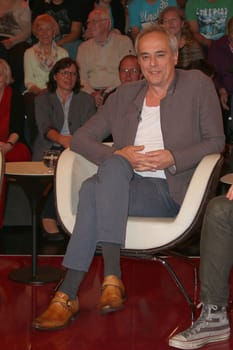 Christian Rach (cook,moderator),recording by Markus Lanz at Studio Stahltwiete,Hamburg,19.05.2015
