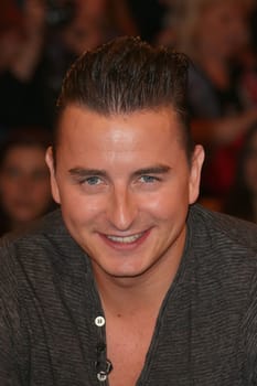 Andreas Gabalier (Saenger),recording by Markus Lanz at Studio Stahltwiete,Hamburg,19.05.2015