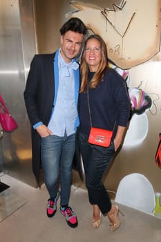 Dana Schweiger,Andre Borchers,Gala VIP Fashion Night at Petra Teufel in the Hohen Bleichen,Hamburg,20.05.2015