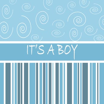 It's a boy card