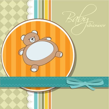 romantic baby shower card